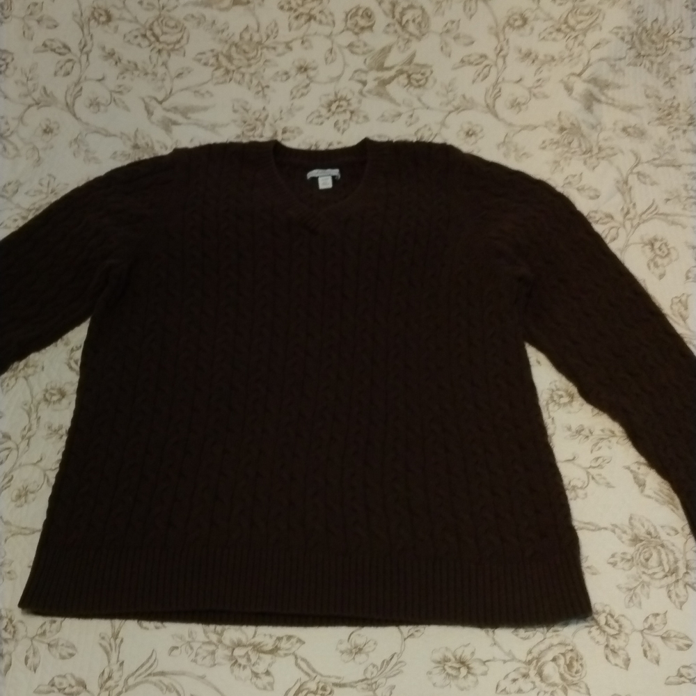 Croft and Barrow dark brown sweater size 2x women's